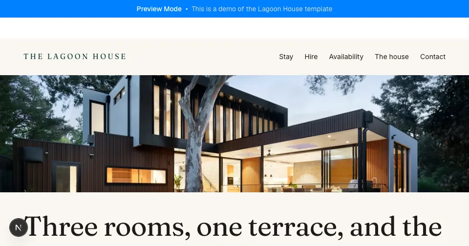 Lagoon House